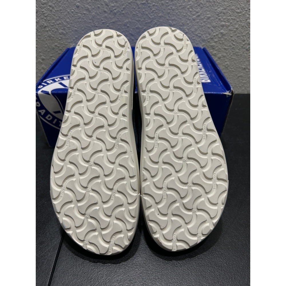 Birkenstock Oswego Textile Suede Midnight Blue EU 39 US L8 M6 Women‎ Mens - Picture 8 of 10